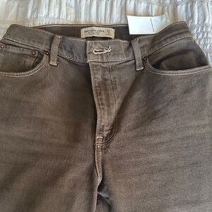 Abercrombie & Fitch brown Slim Straight Jeans